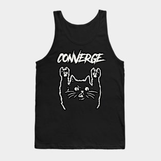 converge and the cat Tank Top